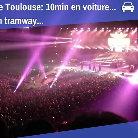 Studio Toulousecitystay Blagnac Buitenkant foto