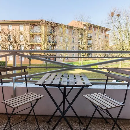 Studio Toulousecitystay Blagnac Buitenkant foto